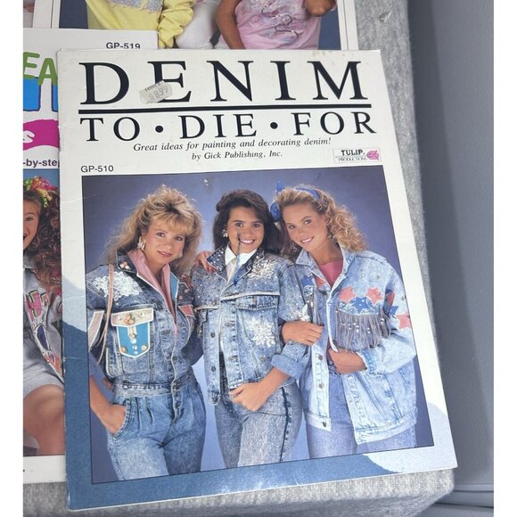 Jumpin Jeans Denim For Kids Tulip Productions Lot Of Magazines Paperback - Picture 5 of 9